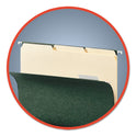 Smead Interior File Folders, 1/3-Cut Tabs: Assorted, Letter Size, 0.75" Expansion, Manila, 100/Box (10230)