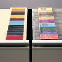 Smead Viewables Hanging Folder Tabs and Labels, Label Pack Refill, 1/3-Cut, Assorted Colors, 3.5" Wide, 160/Pack (64915)