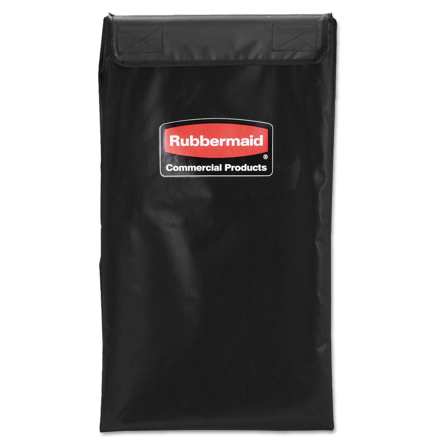 4 Bushel Collapsible X-Cart Bag for Rubbermaid Commercial 1881749 and 1881781, 5 cu ft, 22.08" x 15.33" x 27.33", Black (1881782)