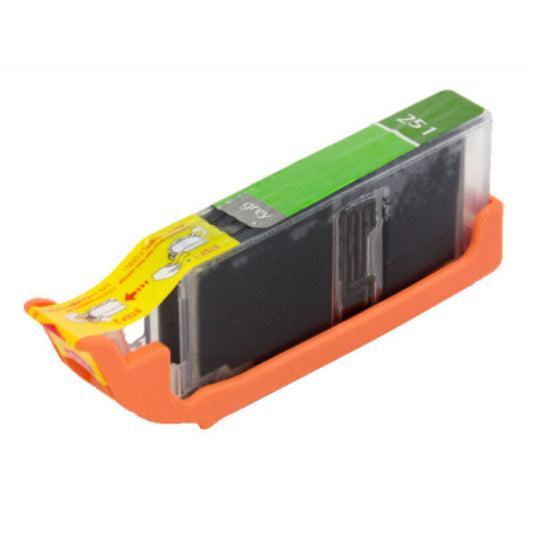 Elite 6452B001 (CLI-251XL) ChromaLife100+ High-Yield Ink, 3,350 Page-Yield, Gray