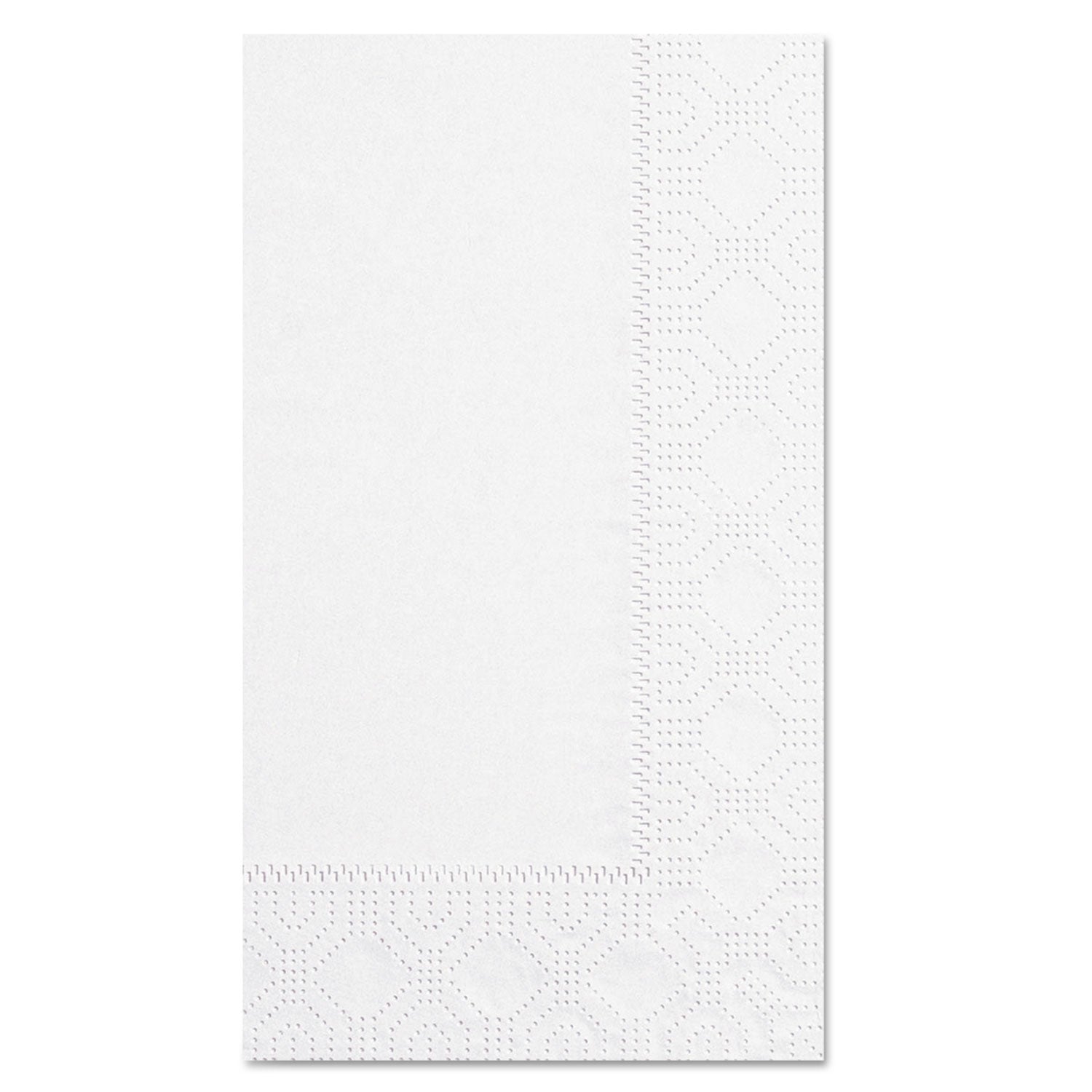 Hoffmaster Dinner Napkins, 2-Ply, 15 x 17, White, 1000/Carton (180500)
