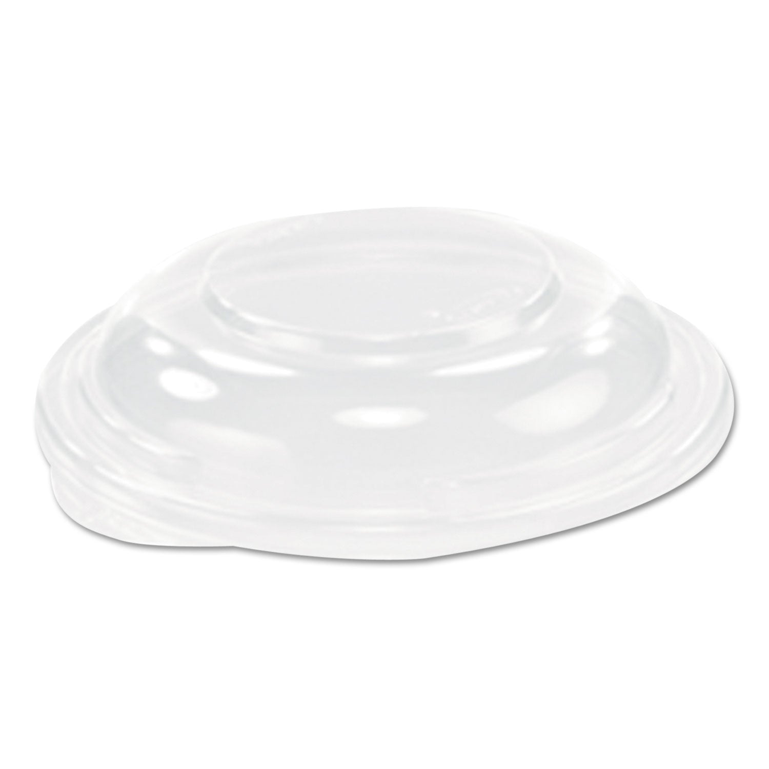 Dart PresentaBowls Clear Dome Lids, 5.4 Diameter x 1.1 h, Plastic, 504/Carton (C16BDL)