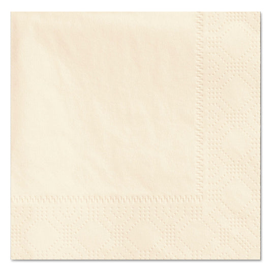 Hoffmaster Beverage Napkins, 2-Ply, 9 1/2 x 9 1/2, Ecru, 1000/Carton (180317)