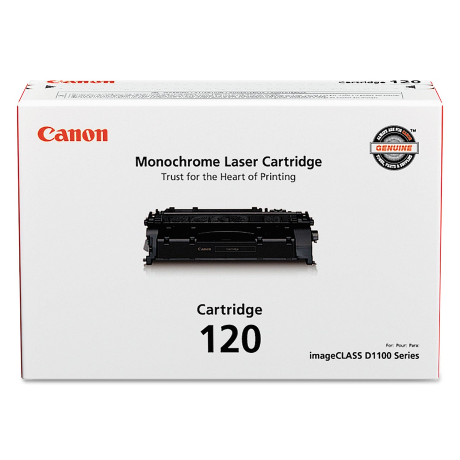 Canon 2617B001 (120) Toner, 5,000 Page-Yield, Black