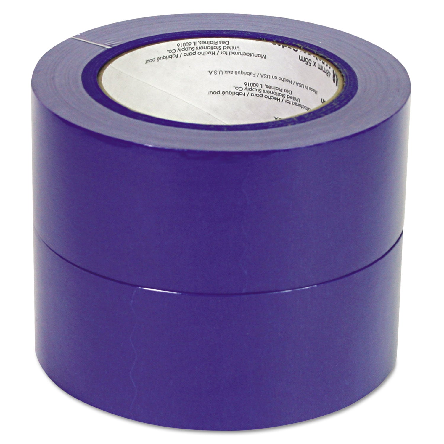 Universal Premium Blue Masking Tape with UV Resistance, 3" Core, 48 mm x 54.8 m, Blue, 2/Pack (PT14049)