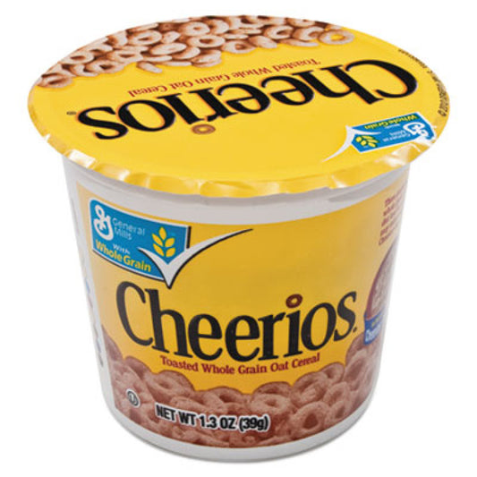 General Mills Cheerios Breakfast Cereal, Single-Serve 1.3 oz Cup, 6/Pack (SN13896)