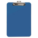 Mobile OPS Unbreakable Recycled Clipboard, 0.25" Clip Capacity, Holds 8.5 x 11 Sheets, Blue (61623)