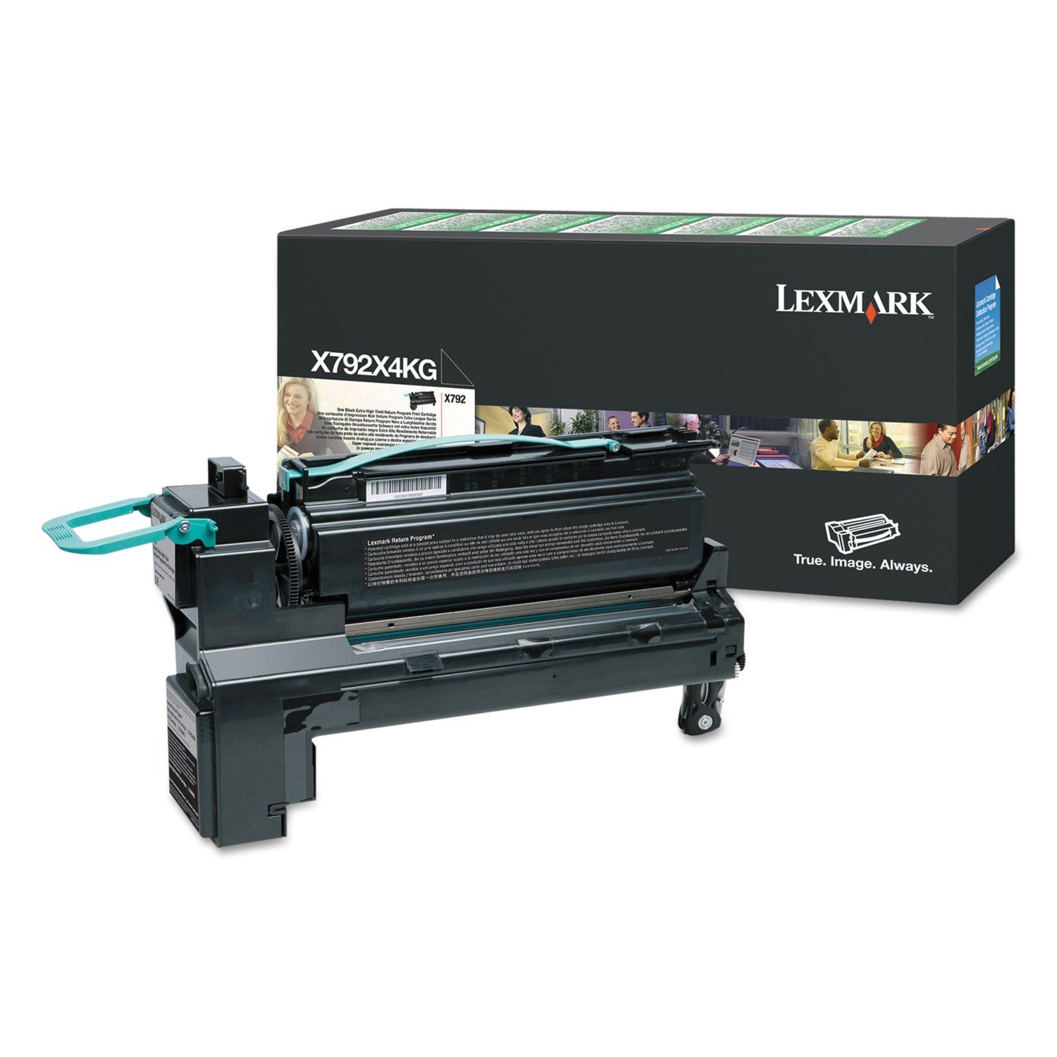 Lexmark X792X4KG Return Program Extra High-Yield Toner, 20,000 Page-Yield, Black