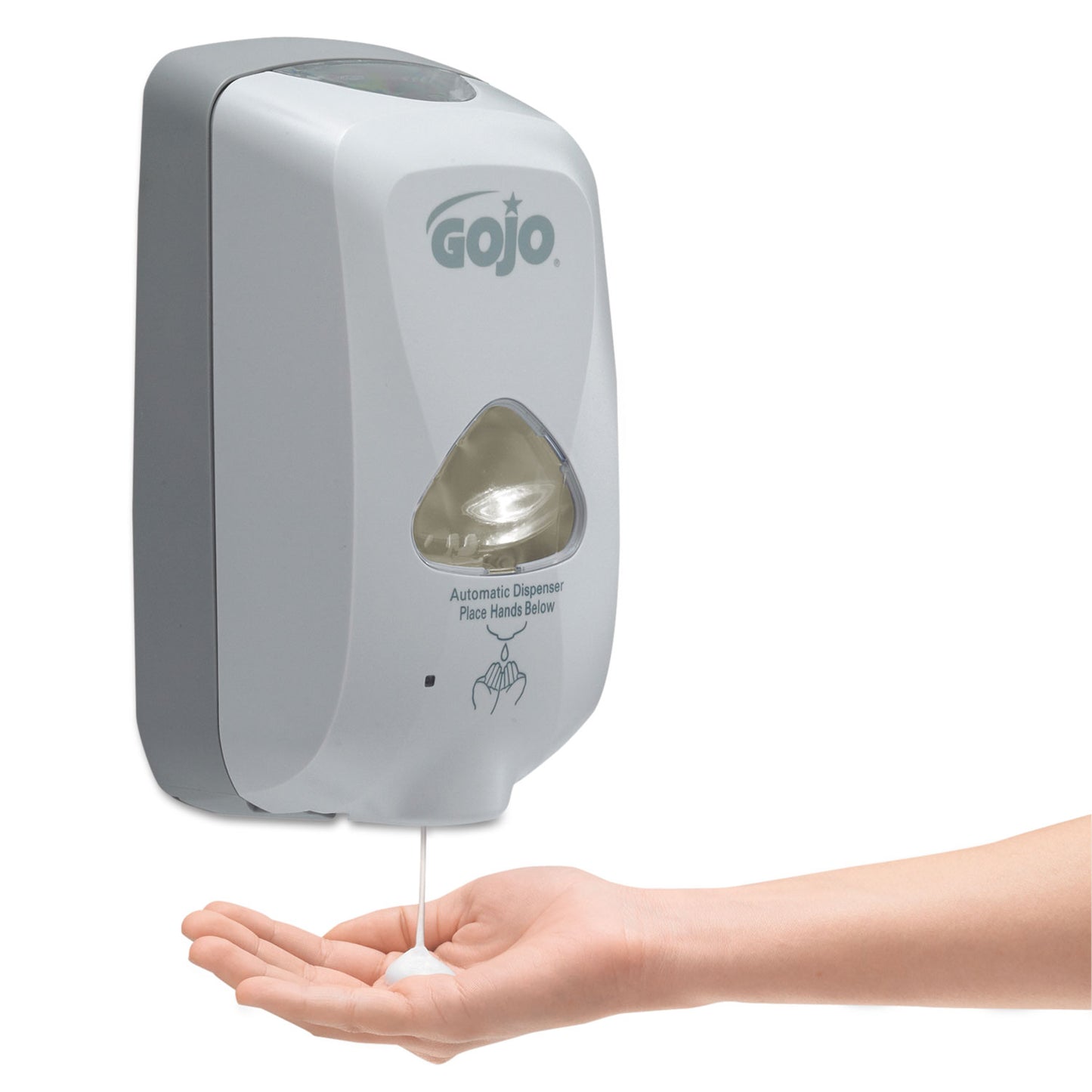 GOJO TFX Green Certified Foam Hand Cleaner Refill, Unscented, 1,200 mL, 2/Carton (566502CT)