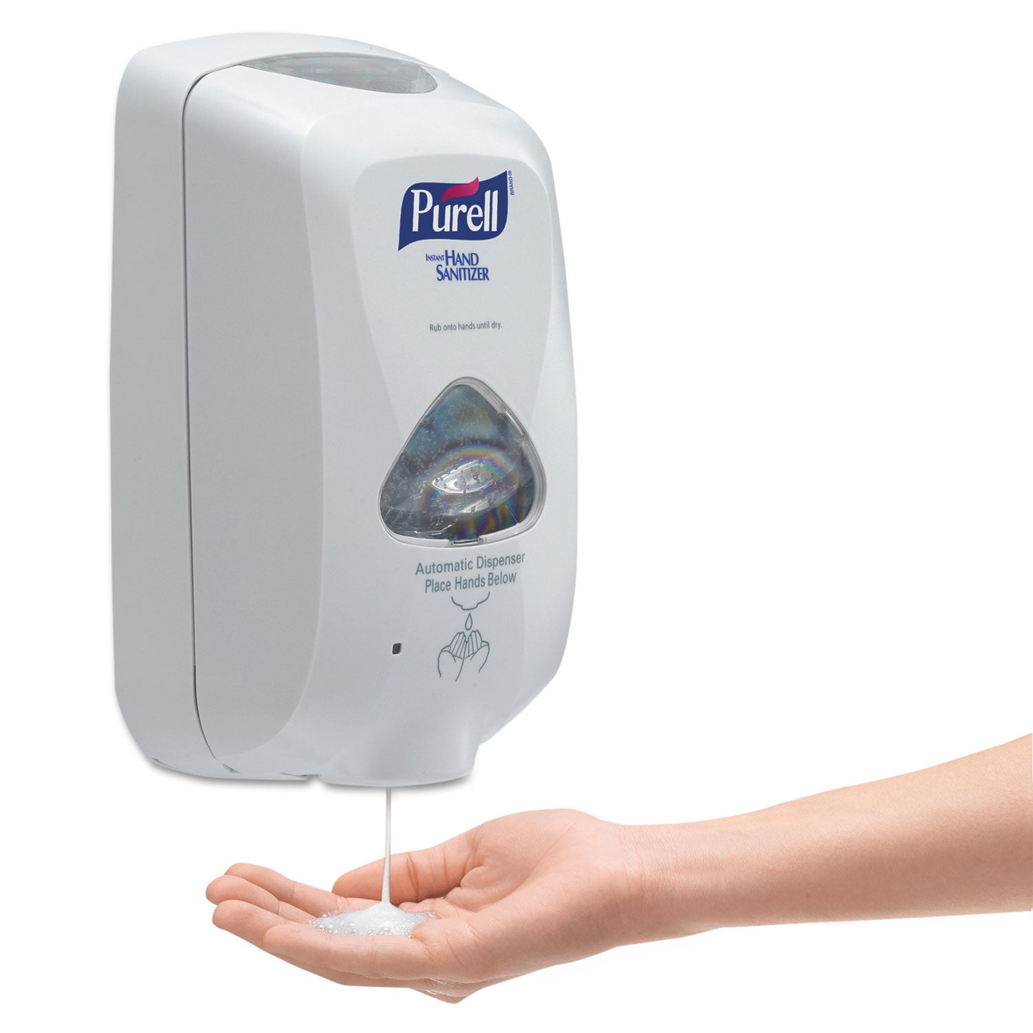 PURELL Advanced Hand Sanitizer TFX Refill, Foam, 1,200 mL, Unscented, 2/Carton (539202CT)