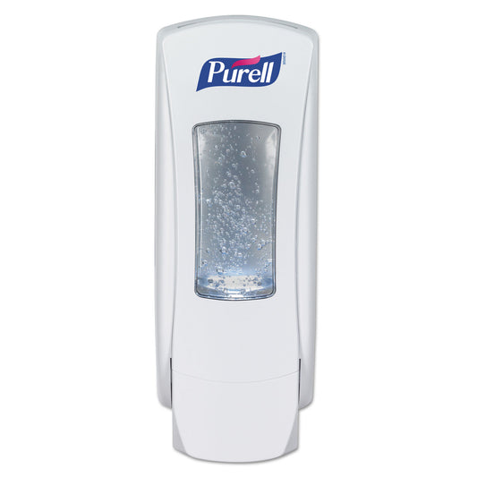 PURELL ADX-12 Dispenser, 1,200 mL, 4.5 x 4 x 11.25, White (882006)