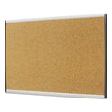 Quartet ARC Frame Cubicle Cork Board, 24 x 14, Tan Surface, Silver Aluminum Frame (ARCB2414)