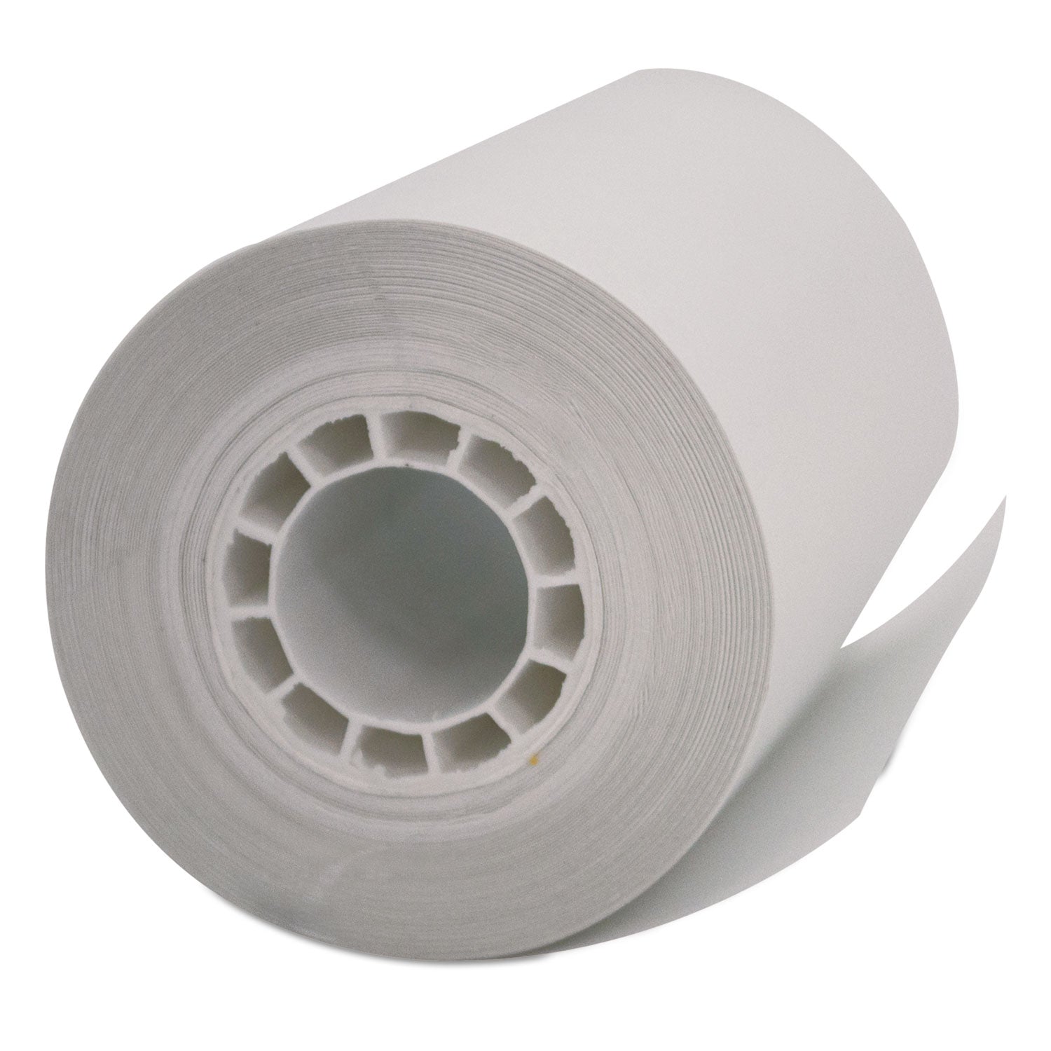 ICONEX Direct Thermal Printing Thermal Paper Rolls, 2.25" x 55 ft, White, 50/Carton (90781283CT)
