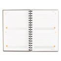 AT-A-GLANCE Plan. Write. Remember. Planning Notebook Two Days Per Page , 9 x 6, Gray Cover, Undated (80620330)