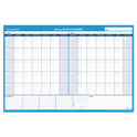 AT-A-GLANCE 30/60-Day Undated Horizontal Erasable Wall Planner, 48 x 32, White/Blue Sheets, Undated (PM33328)