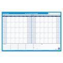 AT-A-GLANCE 30/60-Day Undated Horizontal Erasable Wall Planner, 36 x 24, White/Blue Sheets, Undated (PM23328)