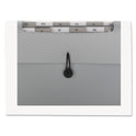Smead Step Index Organizer, 12 Sections, Cord/Hook Closure, 1/6-Cut Tabs, Letter Size, Silver (70903)