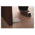 Master Caster Big Foot Doorstop, No Slip Rubber Wedge, 2.25w x 4.75d x 1.25h, Beige (00900)