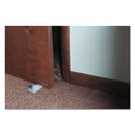 Master Caster Big Foot Doorstop, No Slip Rubber Wedge, 2.25w x 4.75d x 1.25h, Gray, 2/Pack (00972)