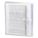 Smead Poly String and Button Interoffice Envelopes, Open-Side (Horizontal), 9.75 x 11.63, Clear, 5/Pack (89521)