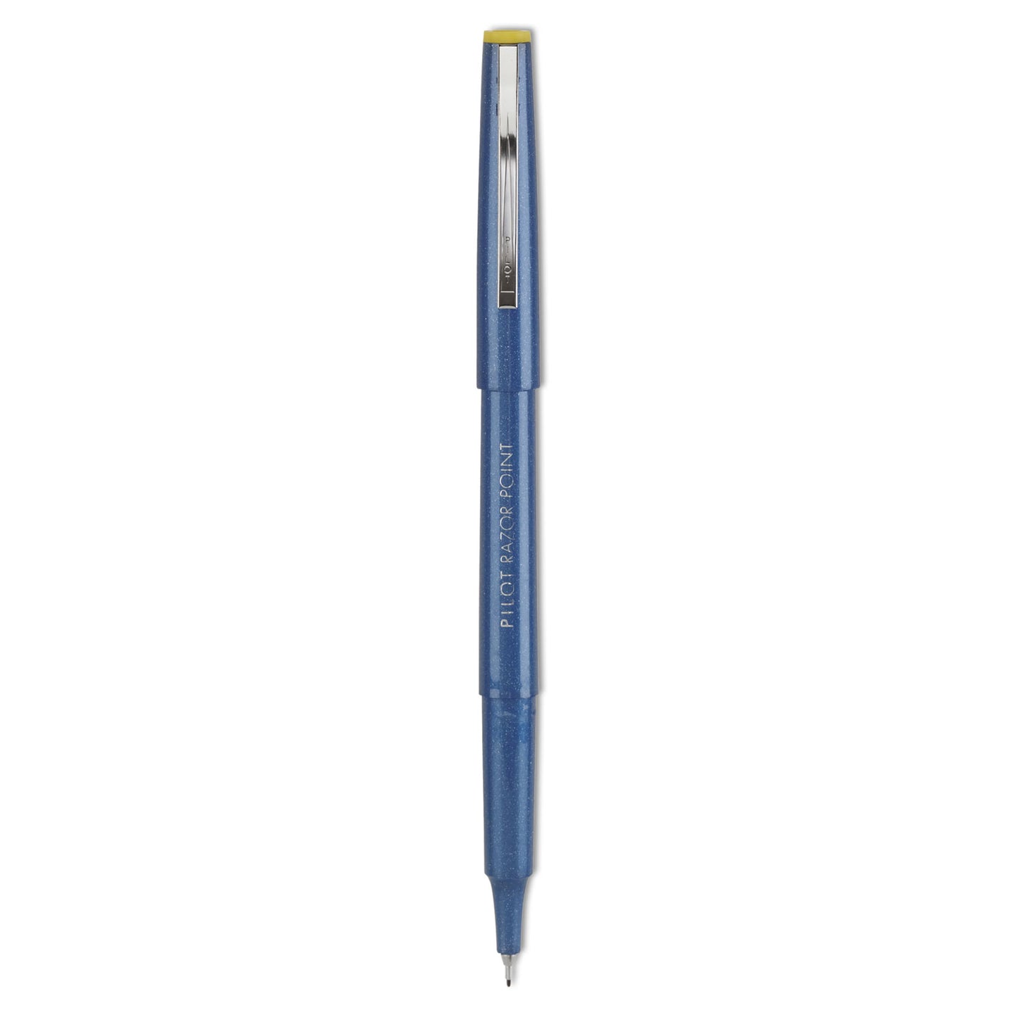 Pilot Razor Point Fine Line Porous Point Pen, Stick, Extra-Fine 0.3 mm, Blue Ink, Blue Barrel, Dozen (11004)