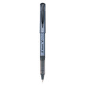 Pilot V Razor Point Liquid Ink Porous Point Pen, Stick, Extra-Fine 0.5 mm, Black Ink, Gray/Smoke Barrel, Dozen (11020)