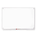 Quartet iQ Total Erase Translucent-Edge Board, 11 x 7, White Surface, Clear Plastic Frame (TM1107)