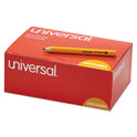 Universal Golf and Pew Pencil, HB (#2), Black Lead, Yellow Barrel, 144/Box (24264)