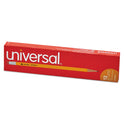 Universal #2 Woodcase Pencil, HB (#2), Black Lead, Yellow Barrel, Dozen (55400)