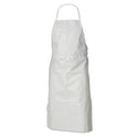 KleenGuard A40 Liquid/Particle Protection Apron, Film Laminate, 28 x 40, White, 100/Carton (44481)