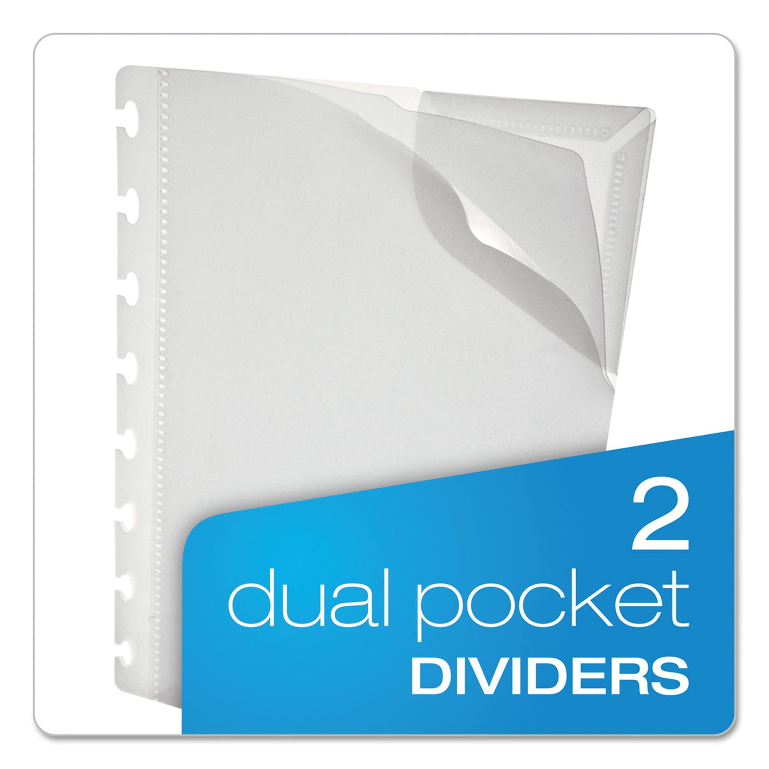 Ampad Versa Crossover Notebook, 3-Subject, Wide/Legal Rule, Navy Cover, (60) 11 x 8.5 Sheets (25634)