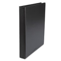 Universal Economy Non-View Round Ring Binder, 3 Rings, 1" Capacity, 11 x 8.5, Black (31401)