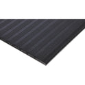 Crown Mats Ribbed Vinyl Anti-Fatigue Mat, 24 x 36, Black (FL2436BK)