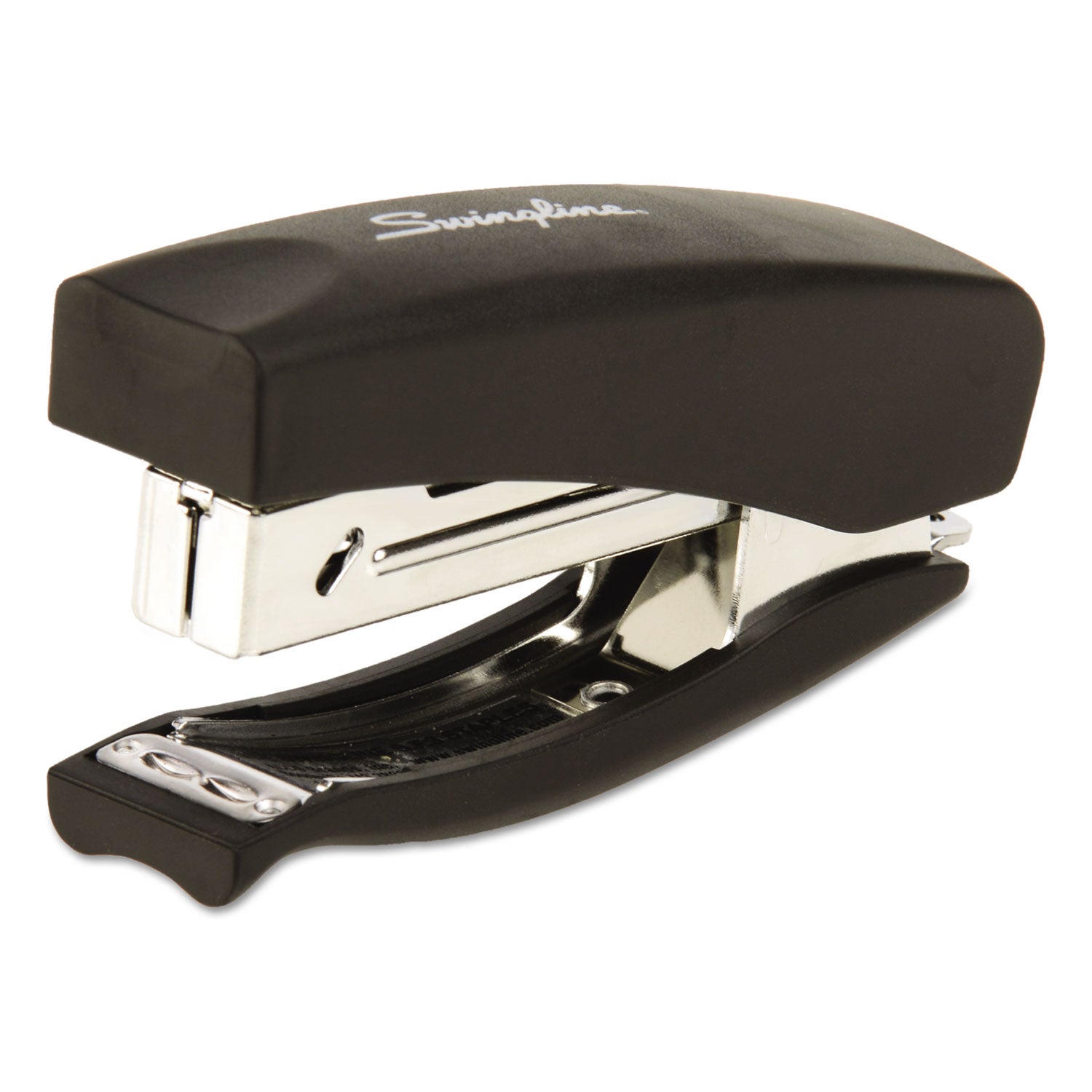 Swingline Soft Grip Half Strip Hand Stapler, 20-Sheet Capacity, Black (09901)