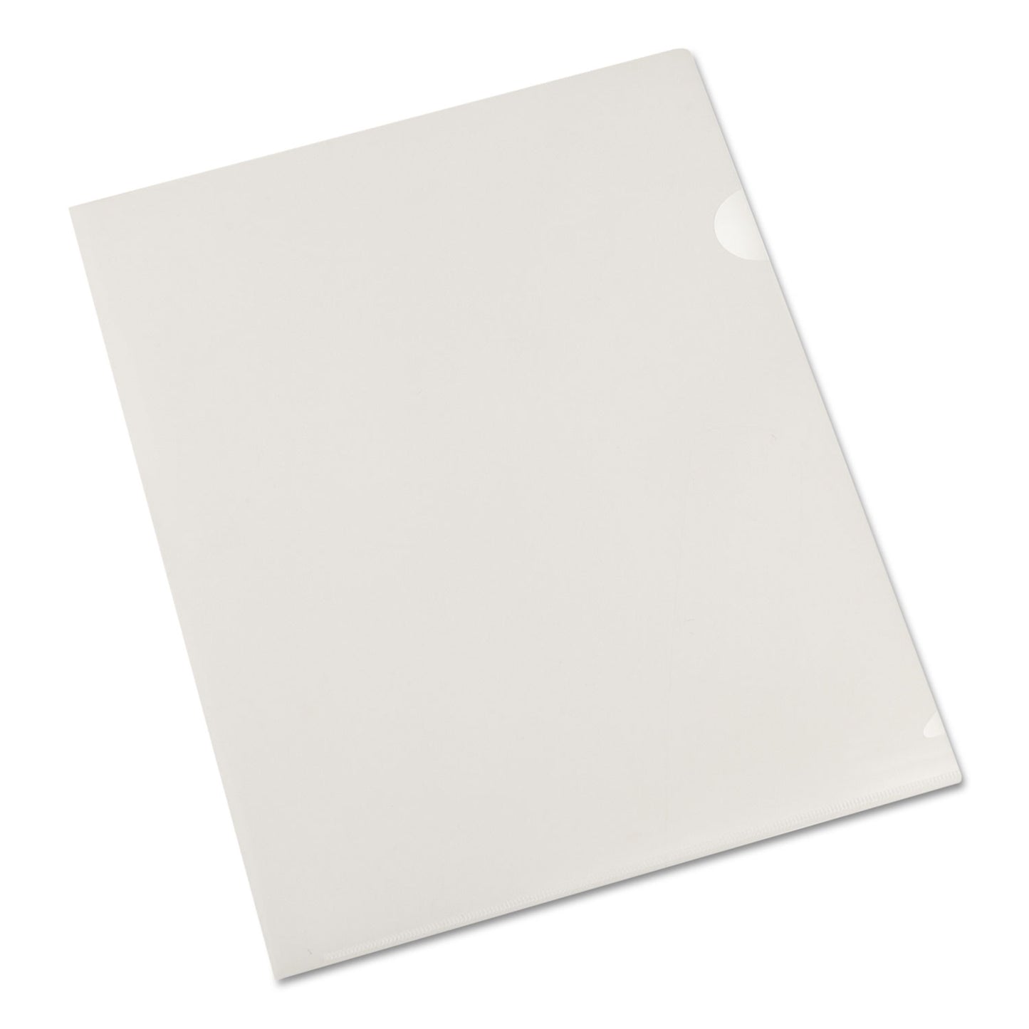 Universal Project Folders, Letter Size, Clear, 25/Pack (81525)