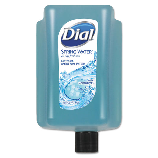 Dial Body Wash Refill for Versa Dispenser, Spring Water Scent, 15 oz (99804)