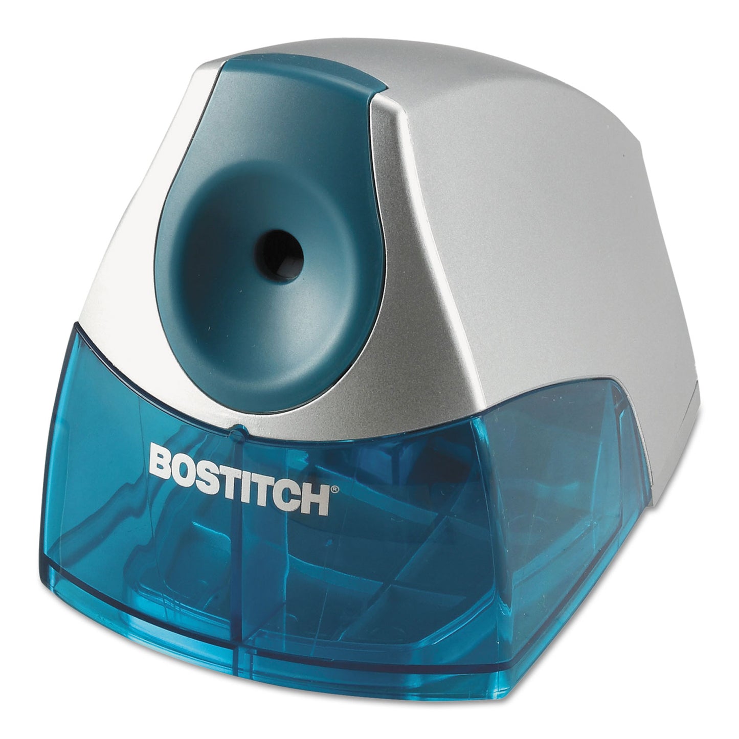 Bostitch Personal Electric Pencil Sharpener, AC-Powered, 4.25 x 8.4 x 4, Blue (EPS4BLUE)