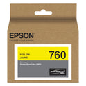 Epson T760420 (760) UltraChrome HD Ink, Yellow
