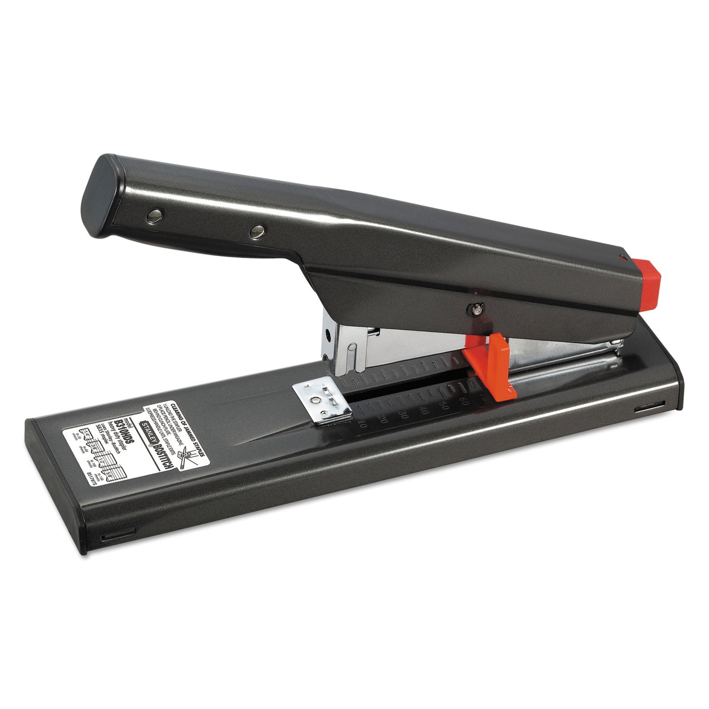 Bostitch Antimicrobial 130-Sheet Heavy-Duty Stapler, 130-Sheet Capacity, Black (B310HDS)