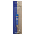 Refill for Parker Retractable Gel Ink Roller Ball Pens, Medium Conical Tip, Blue Ink, 2/Pack (1950364)