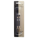 Refill for Parker Retractable Gel Ink Roller Ball Pens, Medium Conical Tip, Black Ink, 2/Pack (1950362)