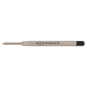 Refill for Parker Ballpoint Pens, Fine Conical Tip, Black Ink (1950367)