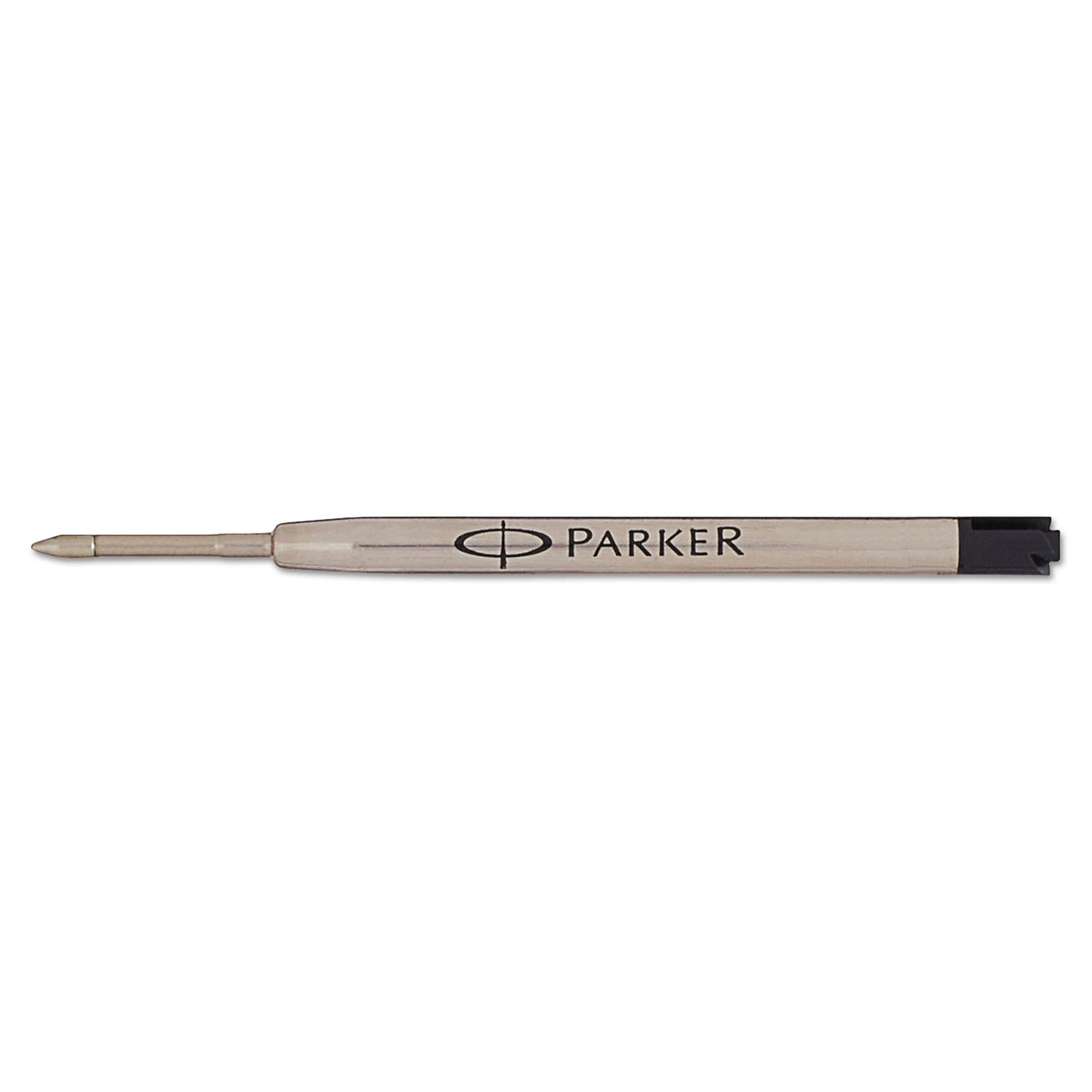 Refill for Parker Ballpoint Pens, Fine Conical Tip, Black Ink (1950367)