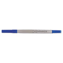 Refill for Parker Roller Ball Pens, Medium Conical Tip, Blue Ink (1950324)