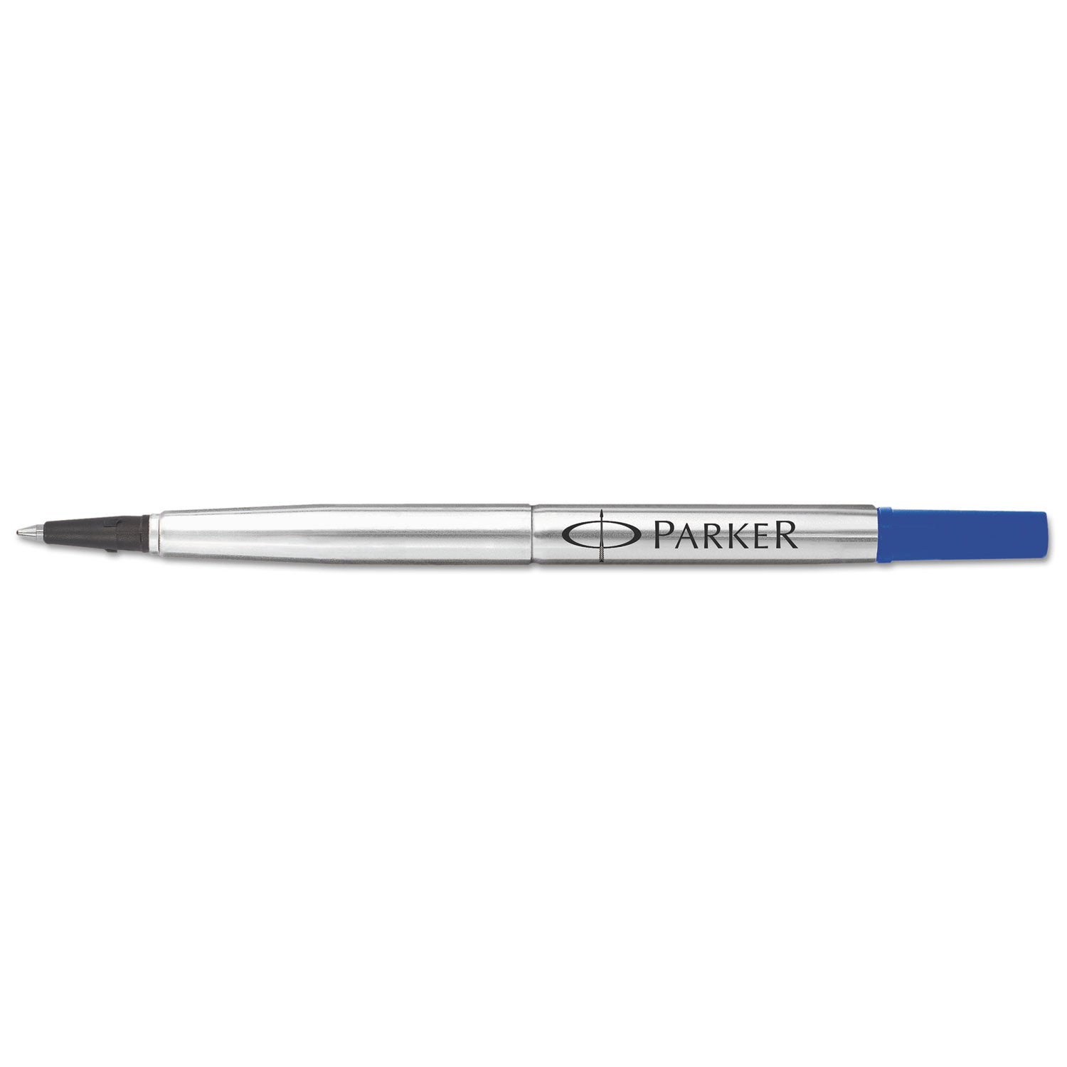 Refill for Parker Roller Ball Pens, Medium Conical Tip, Blue Ink (1950324)