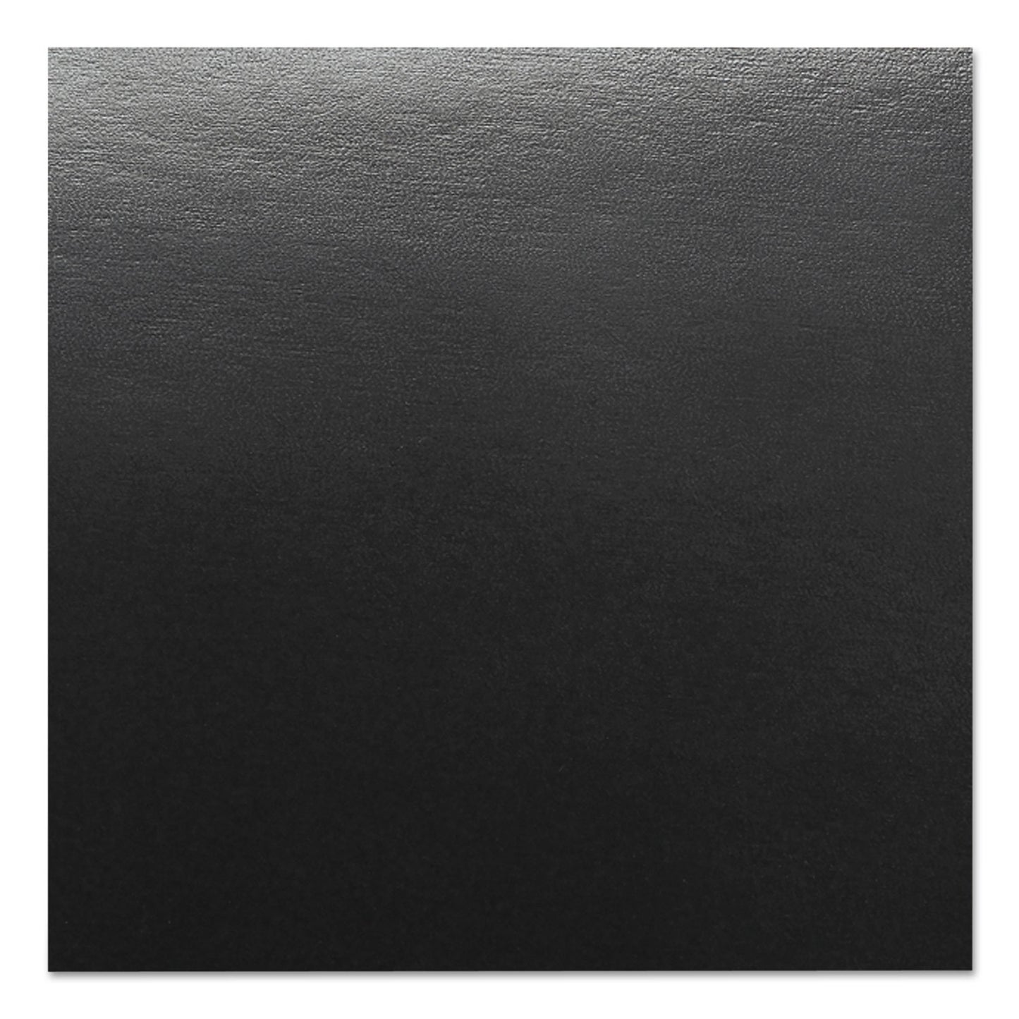 GBC Leather-Look Presentation Covers for Binding Systems, Black, 11.25 x 8.75, Unpunched, 50 Sets/Pack (2001712)