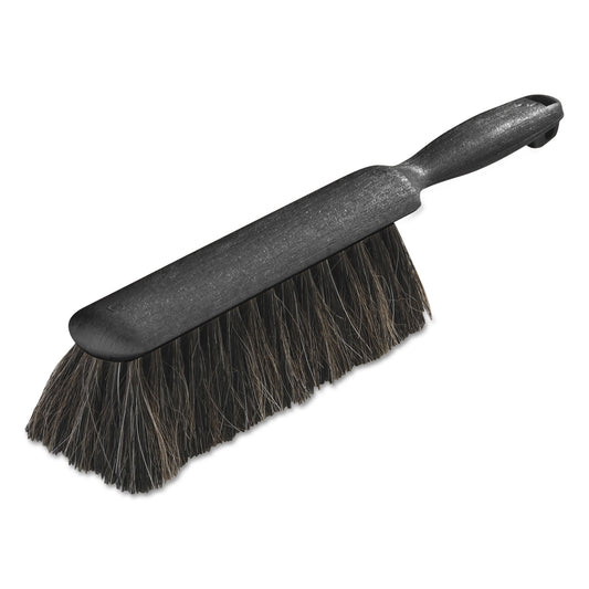 Carlisle Counter/Radiator Brush, Black Horsehair Blend Bristles, 8" Brush, 5" Black Handle (3622503)