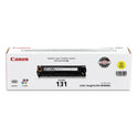 Canon 6269B001 (CRG-131) Toner, 1,500 Page-Yield, Yellow