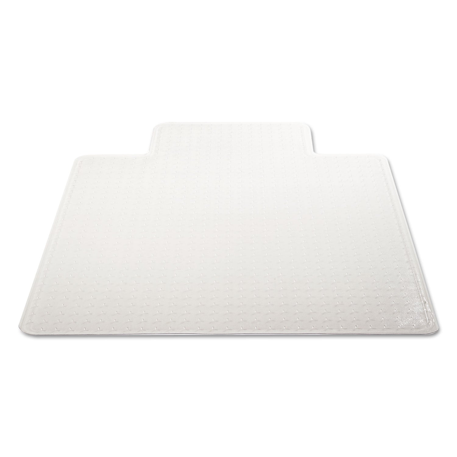 Deflecto DuraMat Moderate Use Chair Mat, Low Pile Carpet, Flat, 36 x 48, Lipped, Clear (CM13113)