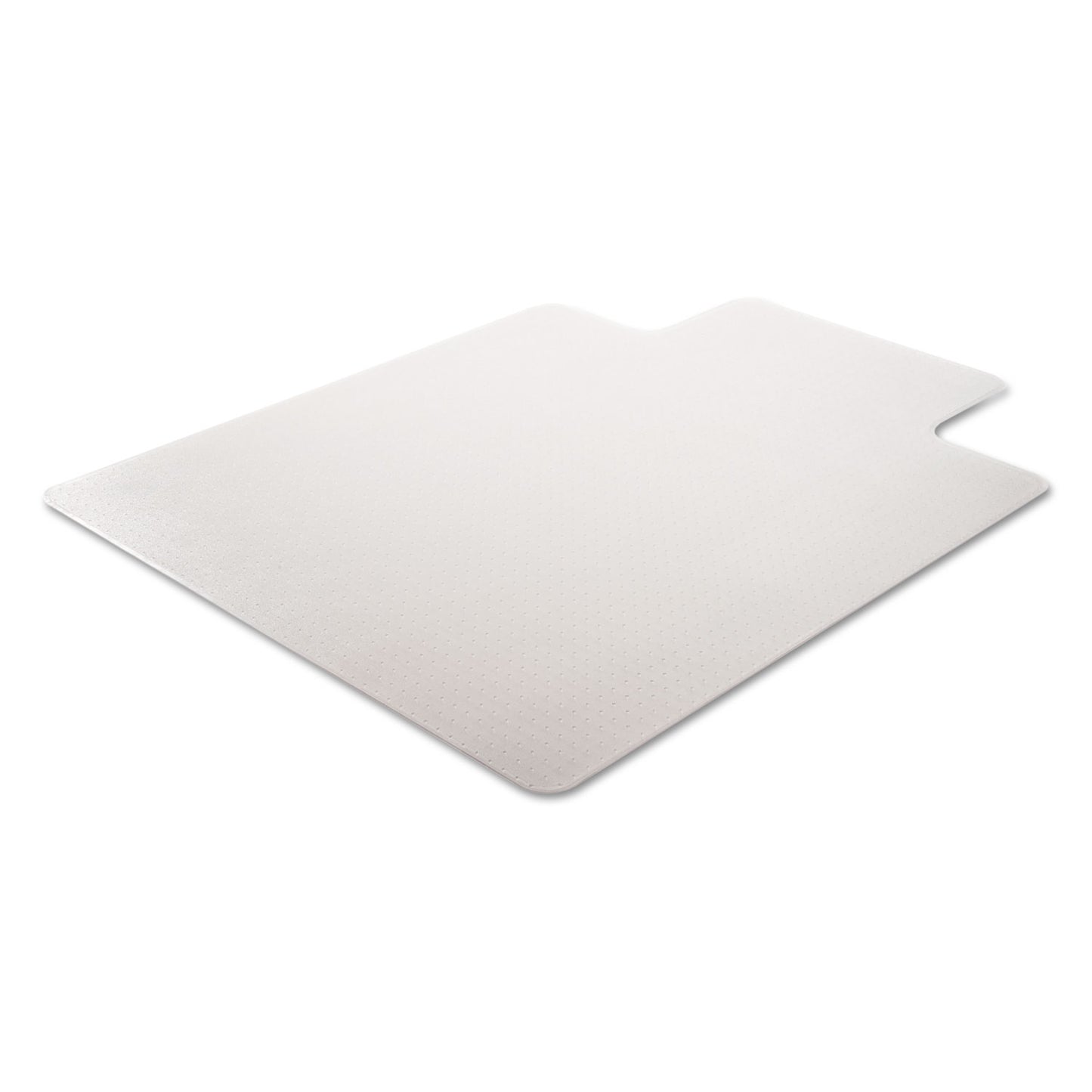 Deflecto DuraMat Moderate Use Chair Mat, Low Pile Carpet, Flat, 36 x 48, Lipped, Clear (CM13113)